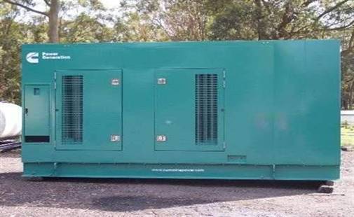 1500kVA Cummins closed generator